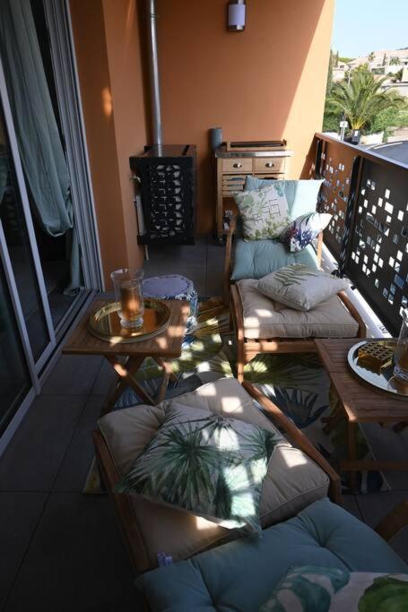 Appartement Carqueiranne Le Port Exterior foto